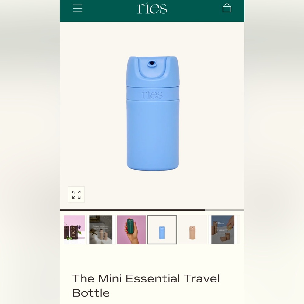 Ries Mini Essential Travel Bottle - Body Bundle